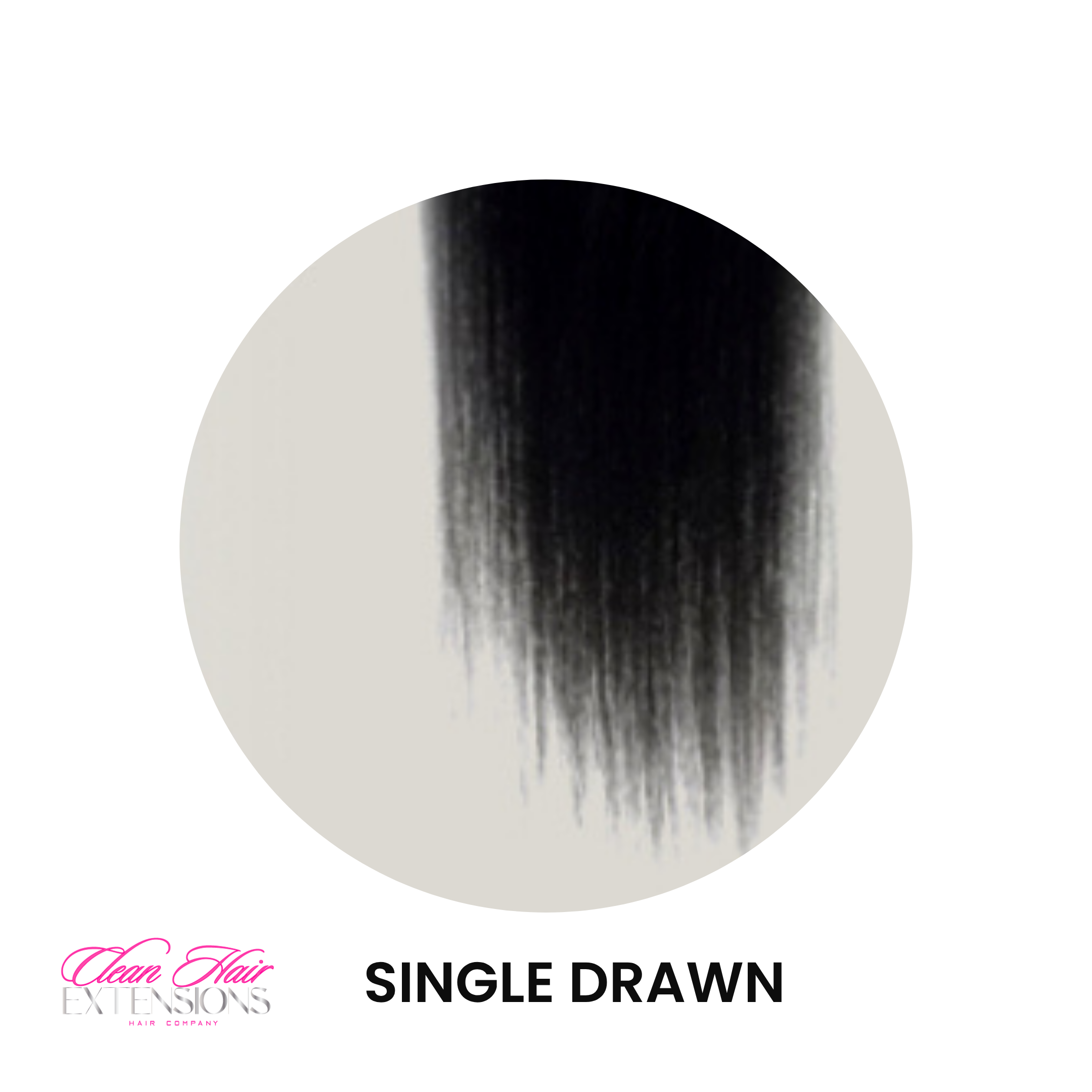 RAW HAIR BASIC - 100G - SINGLE DRAWN